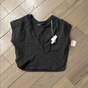 Free People Gray Vest, size XS, NWT
